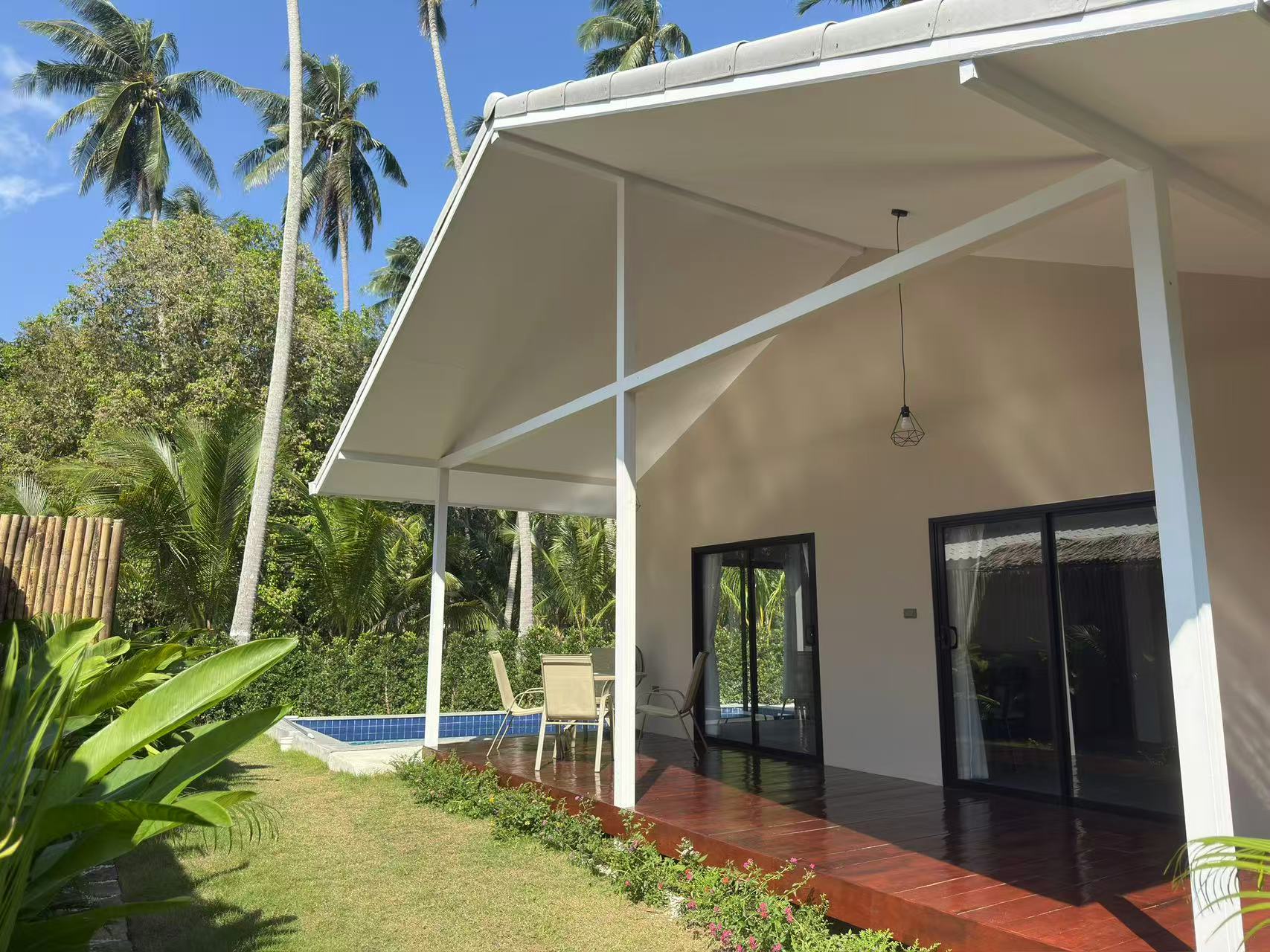 breathtaking villa view
